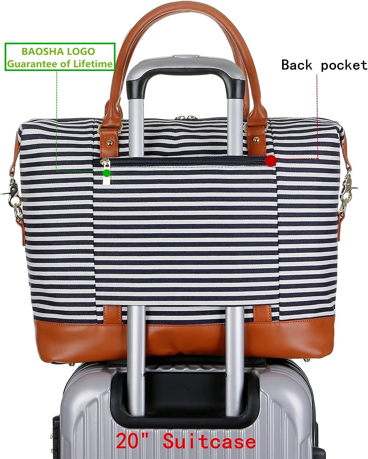 Women's Modern/Fitted, 16 x 12 x 8 inch - Image 2