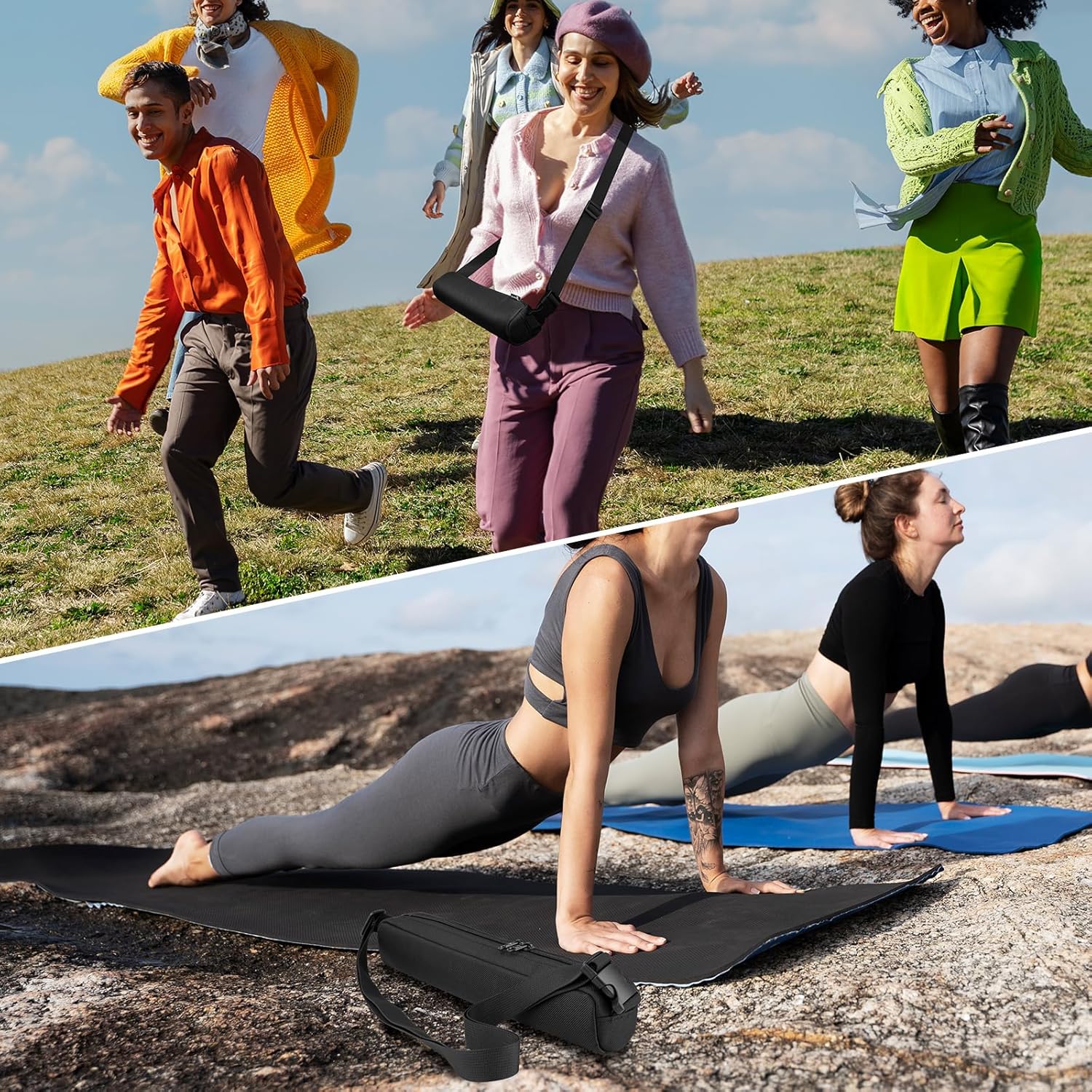 Travel Carrying Case for Sensyne 60" Phone Tripod & Selfie Stick, Nylon Storage Case Compatible with 60 Inch All-in-1 Cell Phone Tripod Stand with Integrated Wireless Remote (Case Only) - Image 7