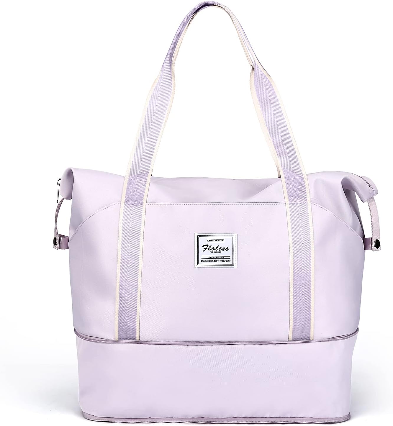 Travel Duffel Bag, Sports Tote Gym Bag, Shoulder Weekender Overnight Bag for Women - Image 7